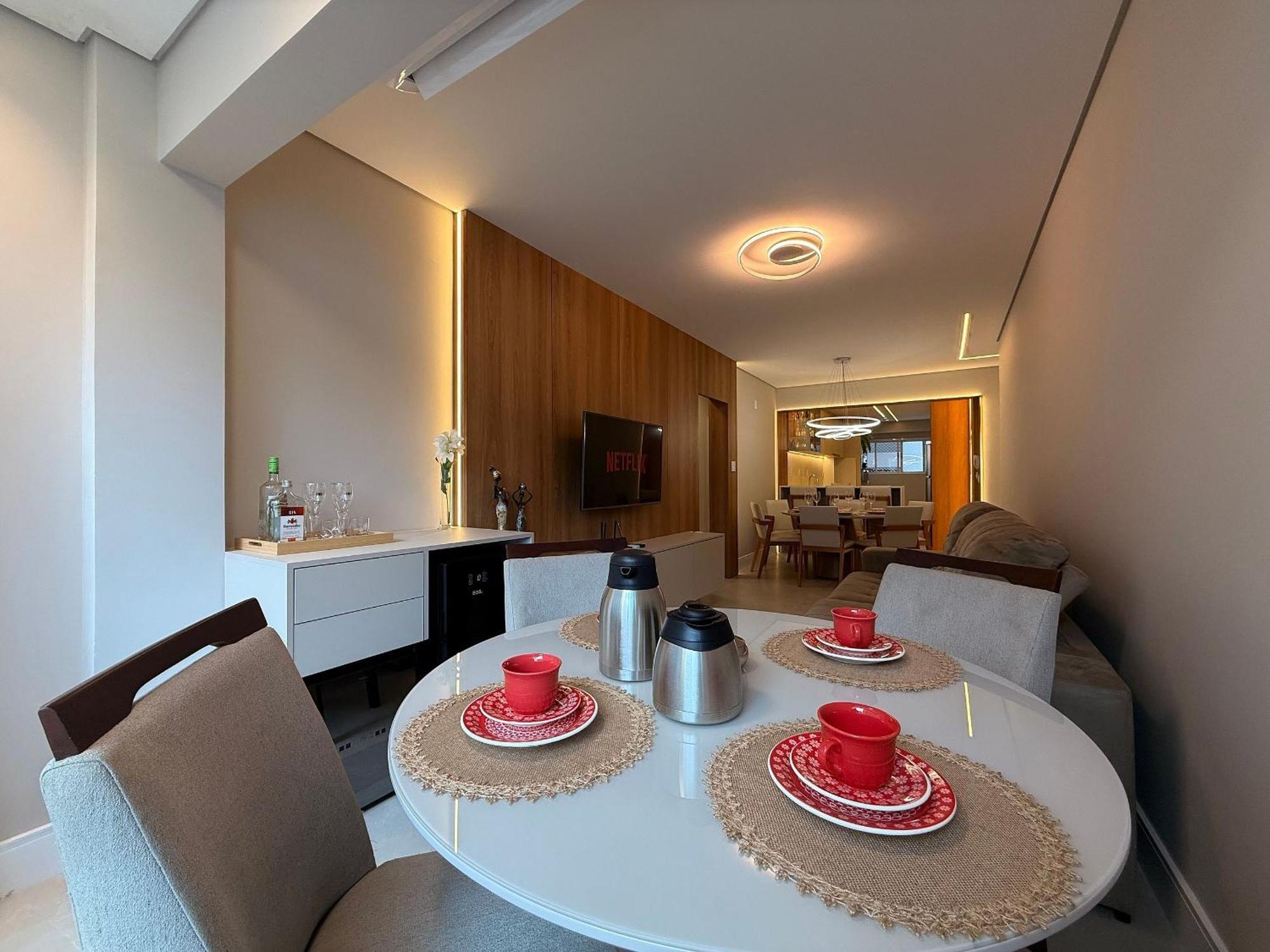 Balneário Camboriú Pd01- 3 Suites| Centro| Churrasq.| Telas Protecao מראה חיצוני תמונה