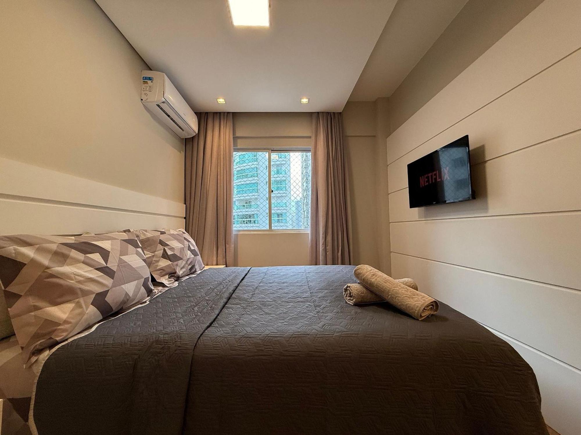 Balneário Camboriú Pd01- 3 Suites| Centro| Churrasq.| Telas Protecao מראה חיצוני תמונה