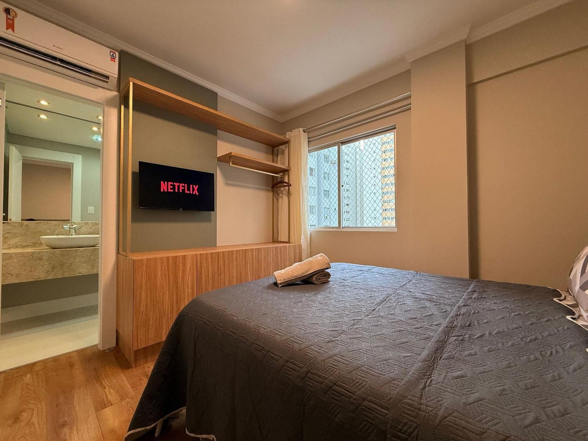 Balneário Camboriú Pd01- 3 Suites| Centro| Churrasq.| Telas Protecao מראה חיצוני תמונה