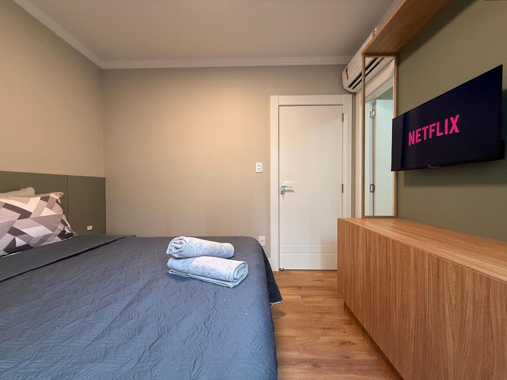 Balneário Camboriú Pd01- 3 Suites| Centro| Churrasq.| Telas Protecao מראה חיצוני תמונה